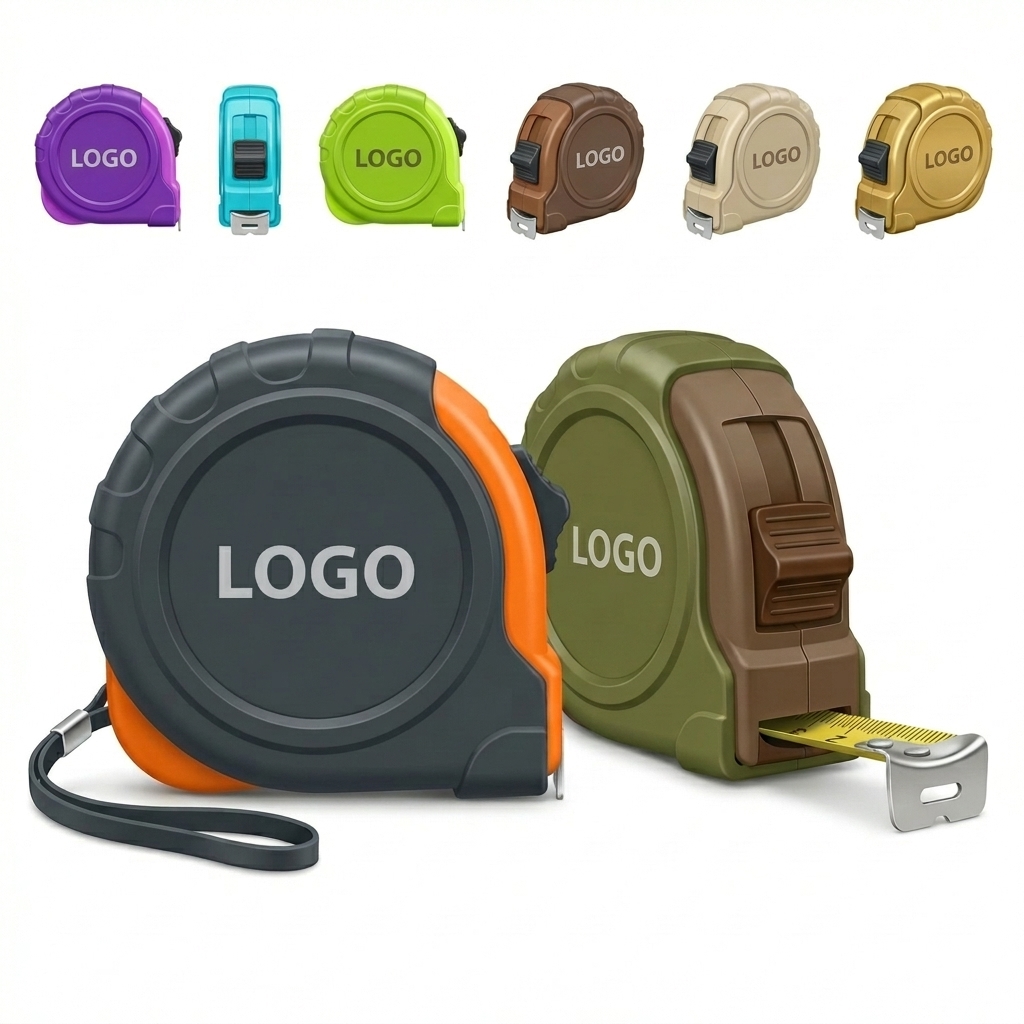 Multi-Color Wrist-Strap Retractable Tape Measure with Dual Scale (1m/39
