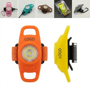 Multi-Color LED Bike Light with Magnetic Mount & Strap