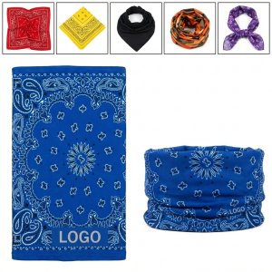 Multi-Functional Dye Sublimation Headband, Neck Gaiter, and Lightweight Hood