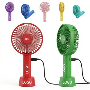 3-Speed Portable USB Fan with Detachable Base